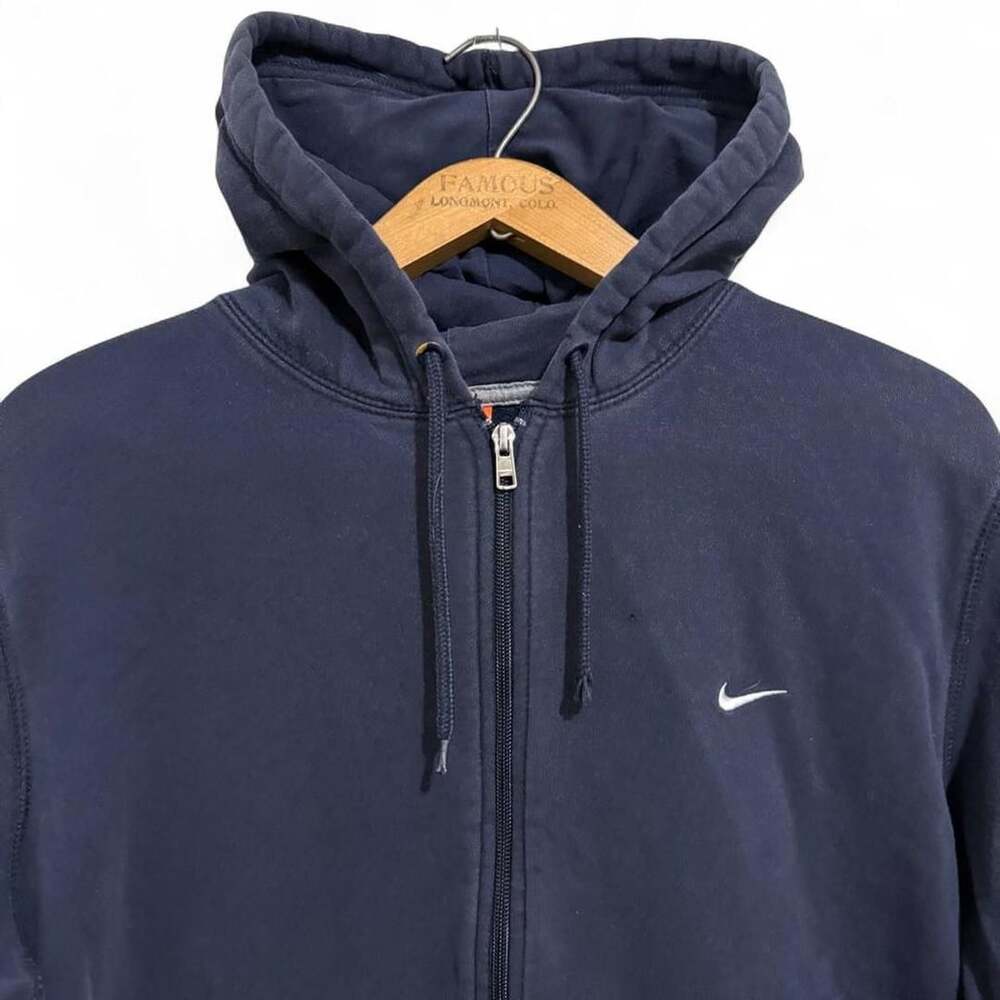 Nike The Athletic Dept. Full-Zip Hoodie Size XL Navy Blue